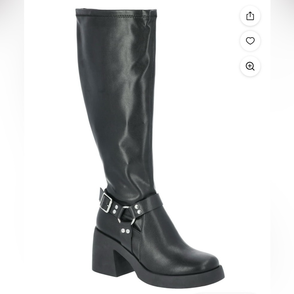 Madden NYC Women’s tall buckle boots
